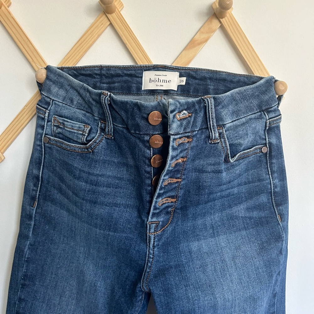Bohme // button fly denim